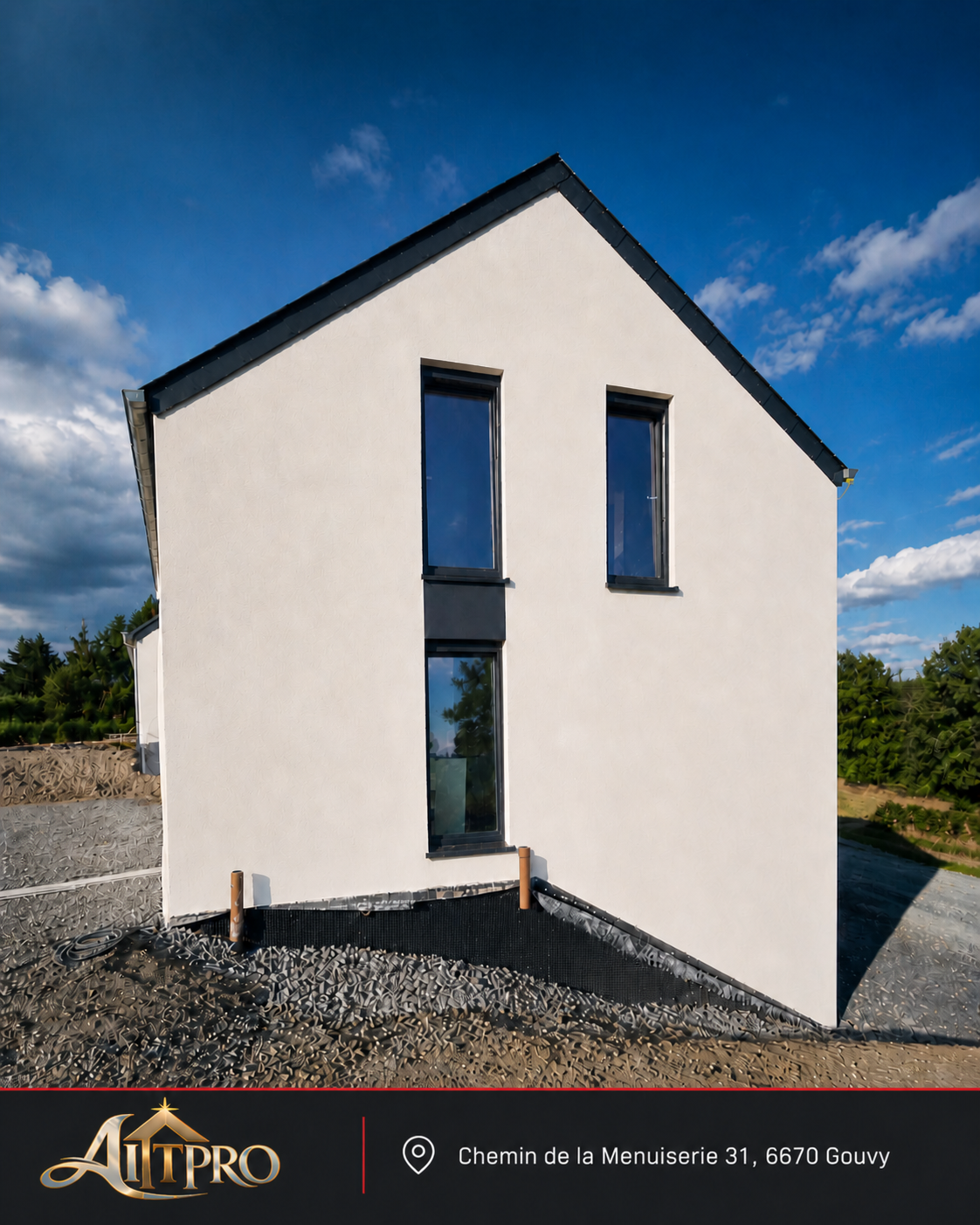 Rénovation extérieure à Gouvy