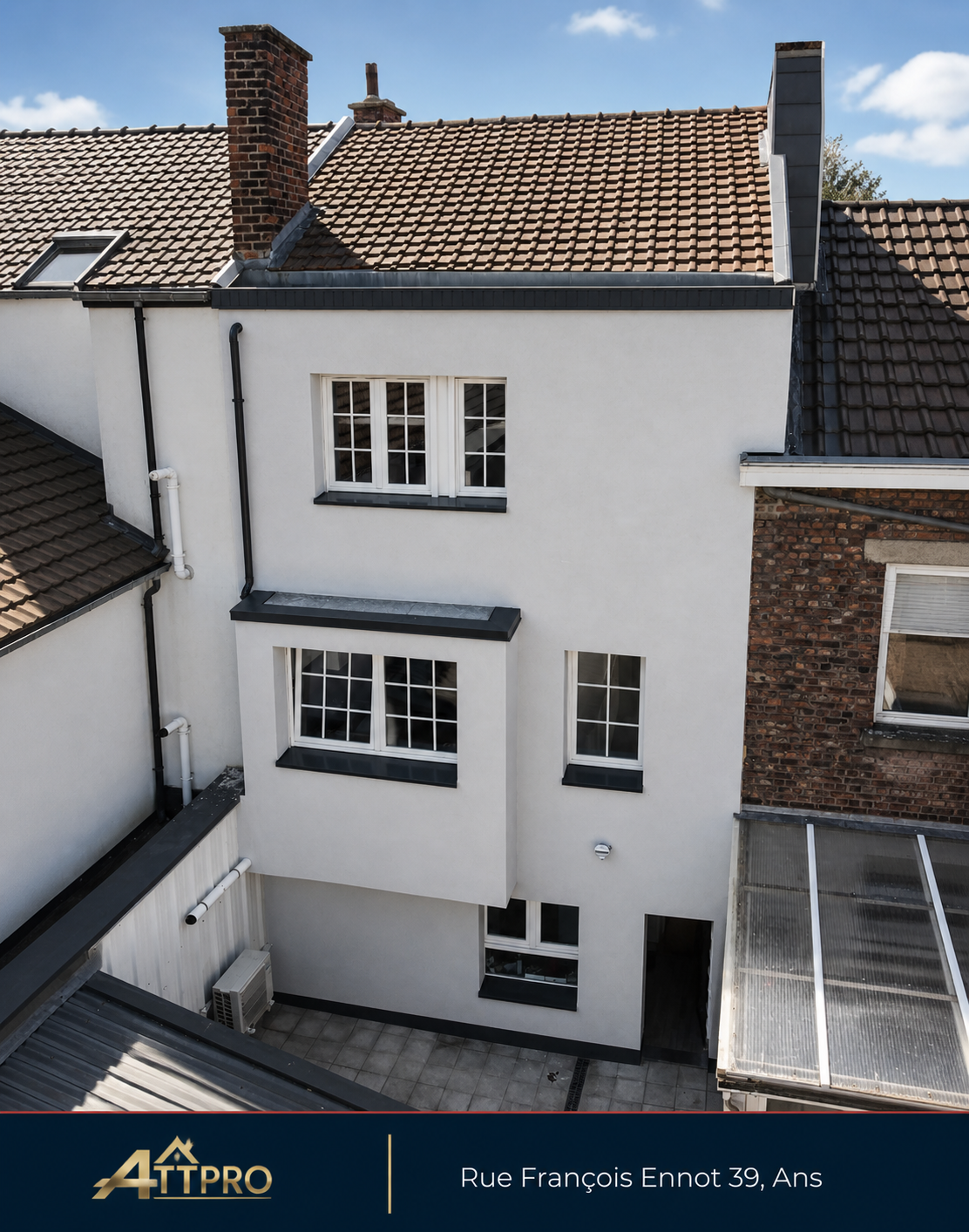Rénovation extérieure à Ans